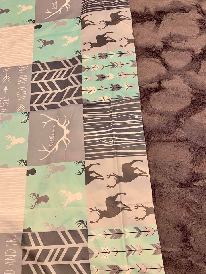 Mint and Grey Bucks