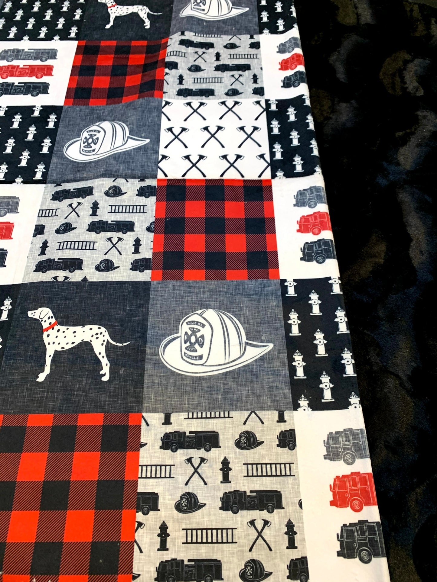 Firefighter Patchwork
