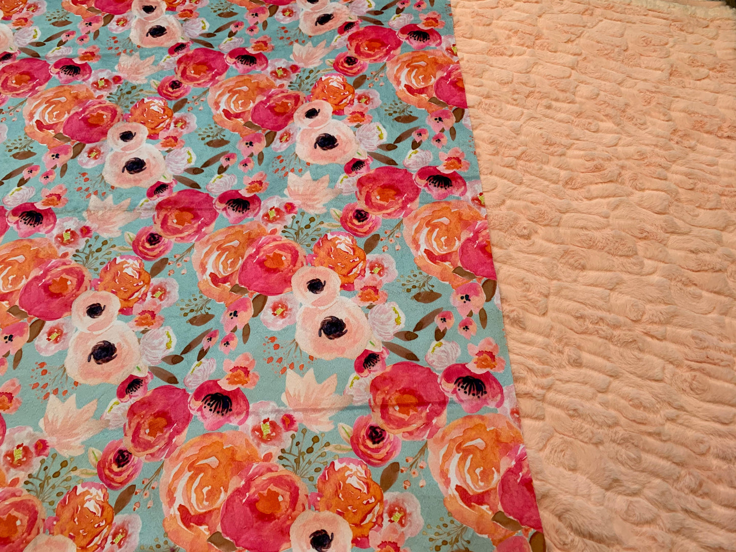 Pink and Coral Florals