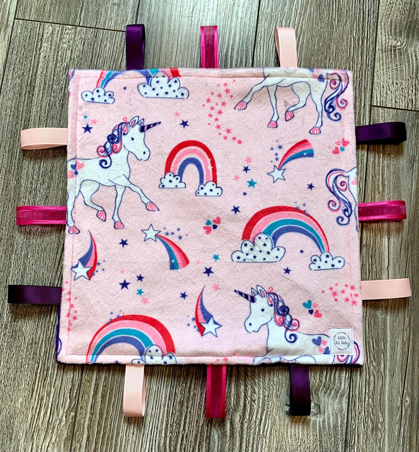 Pink and Purple Unicorns WITH Crinkle