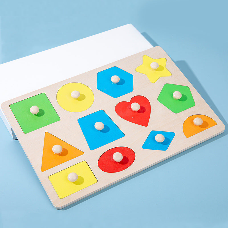 12 pc Rainbow Shape Sorter