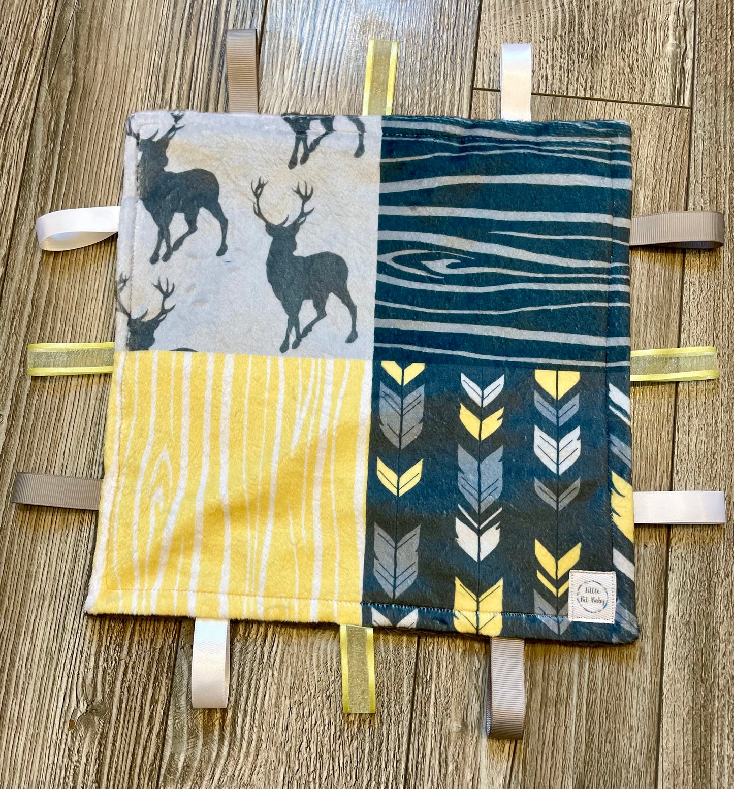 Yellow and Grey Bucks WITH Crinkle (Print 1)