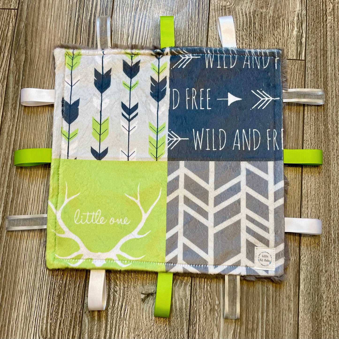 Lime and Grey Bucks WITH Crinkle (Print 2)