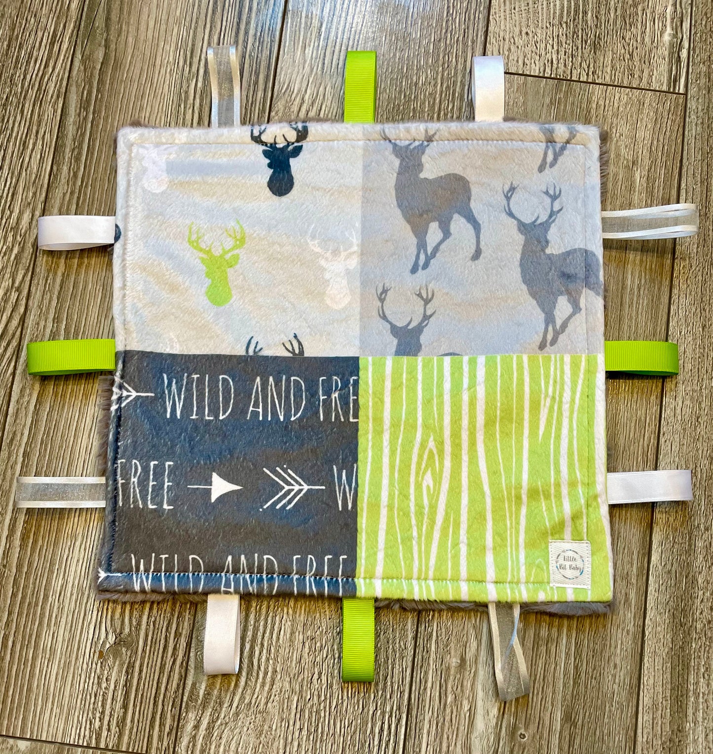 Lime and Grey Bucks WITH Crinkle (Print 1)