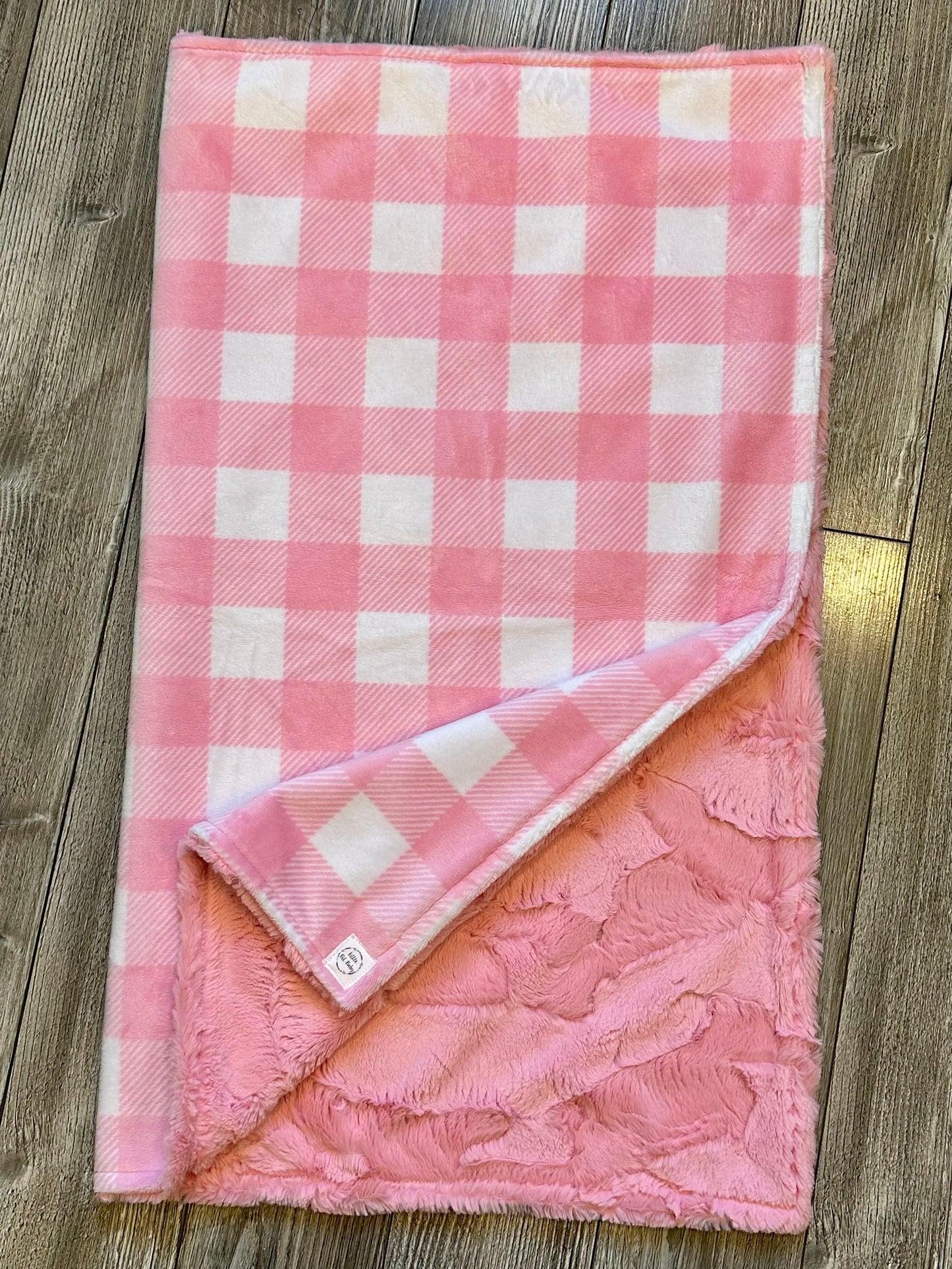 Pink and White Plaid