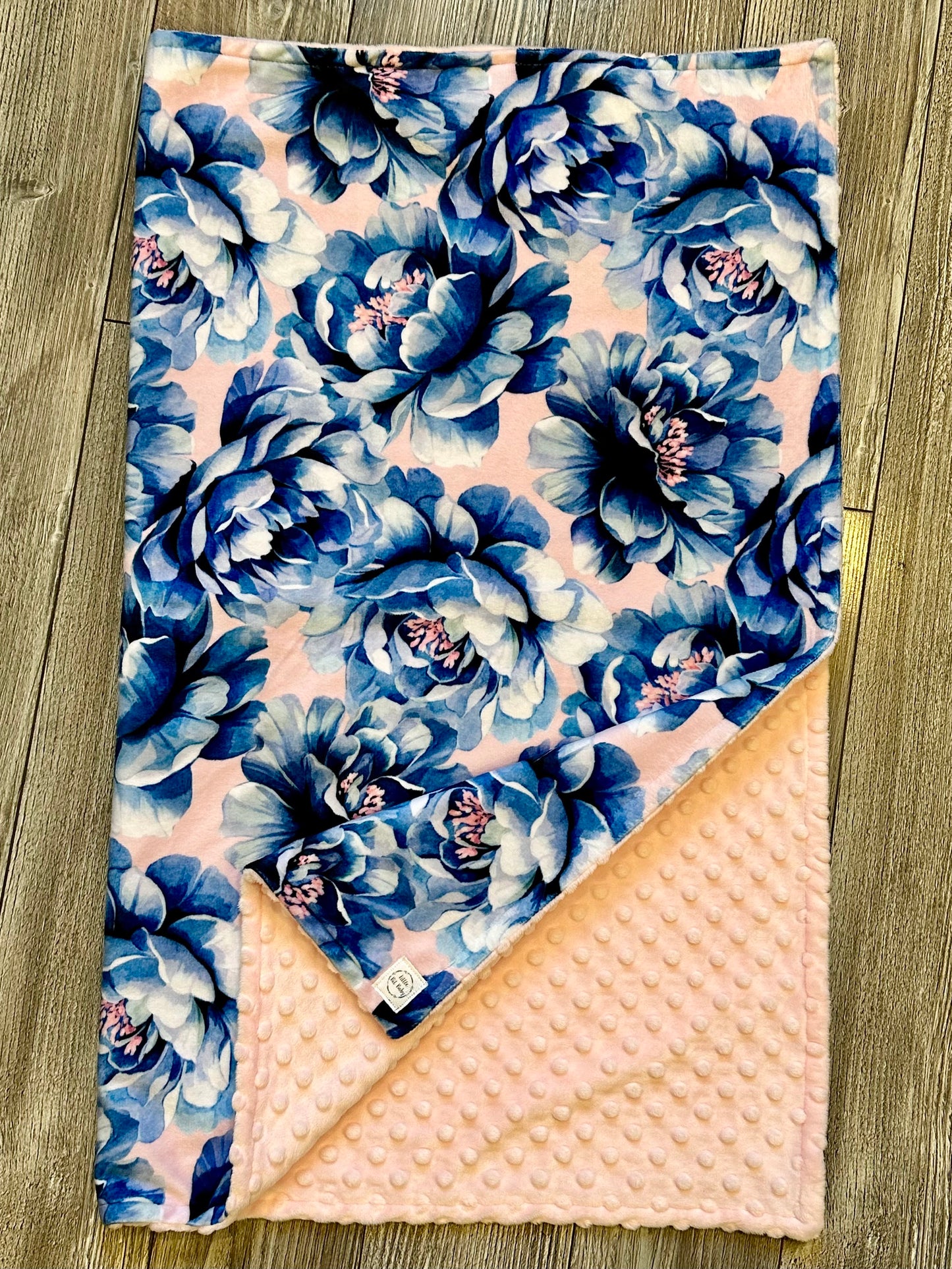Pink and Blue Florals