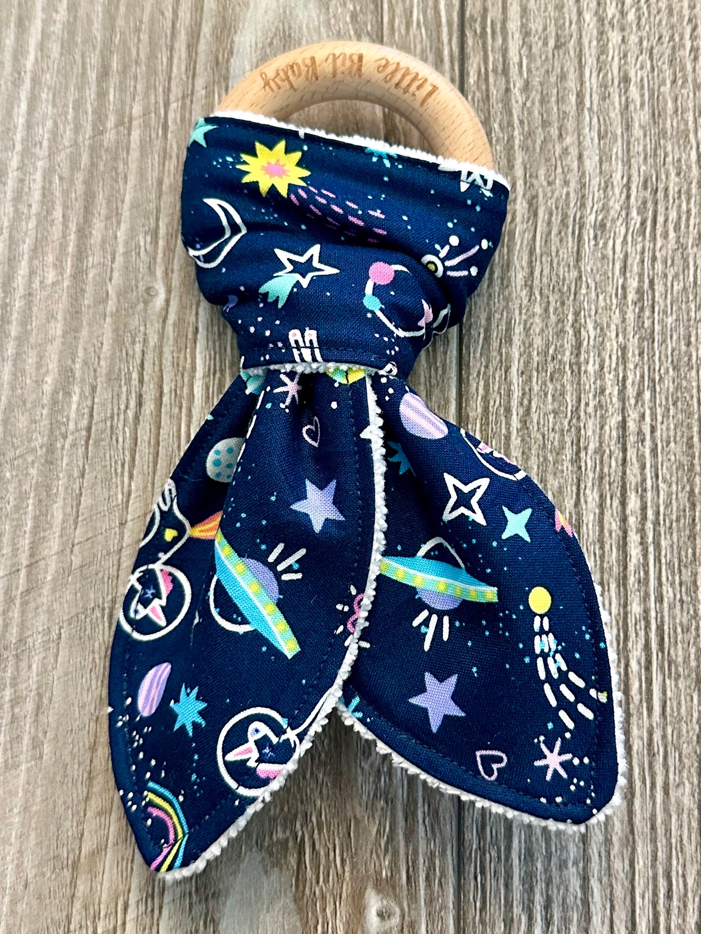 Navy and Pink Spaceships