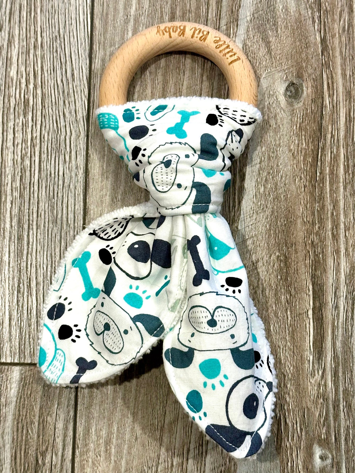Teal and Grey Dogs