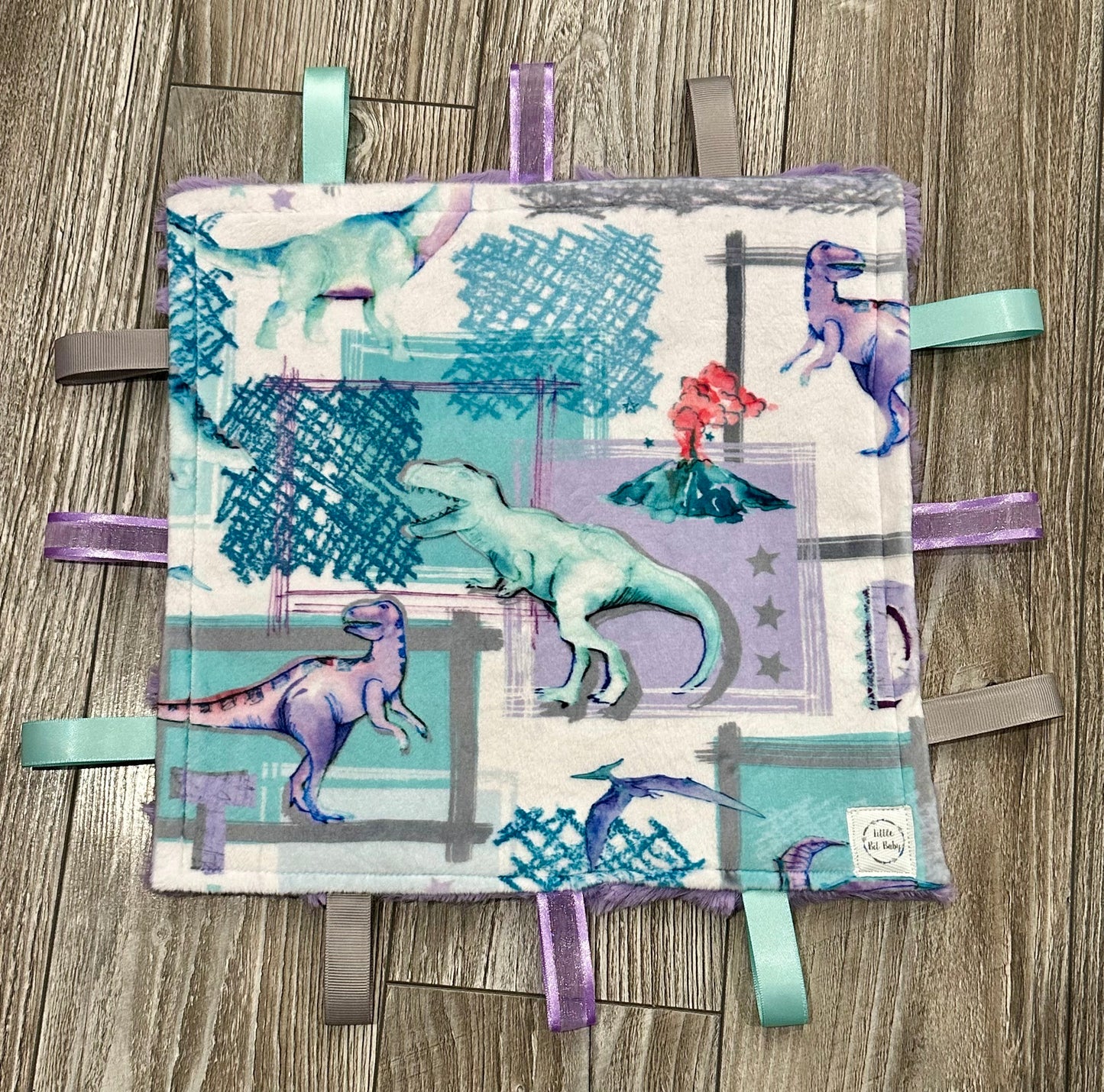 Purple Dinosaurs WITH Crinkle