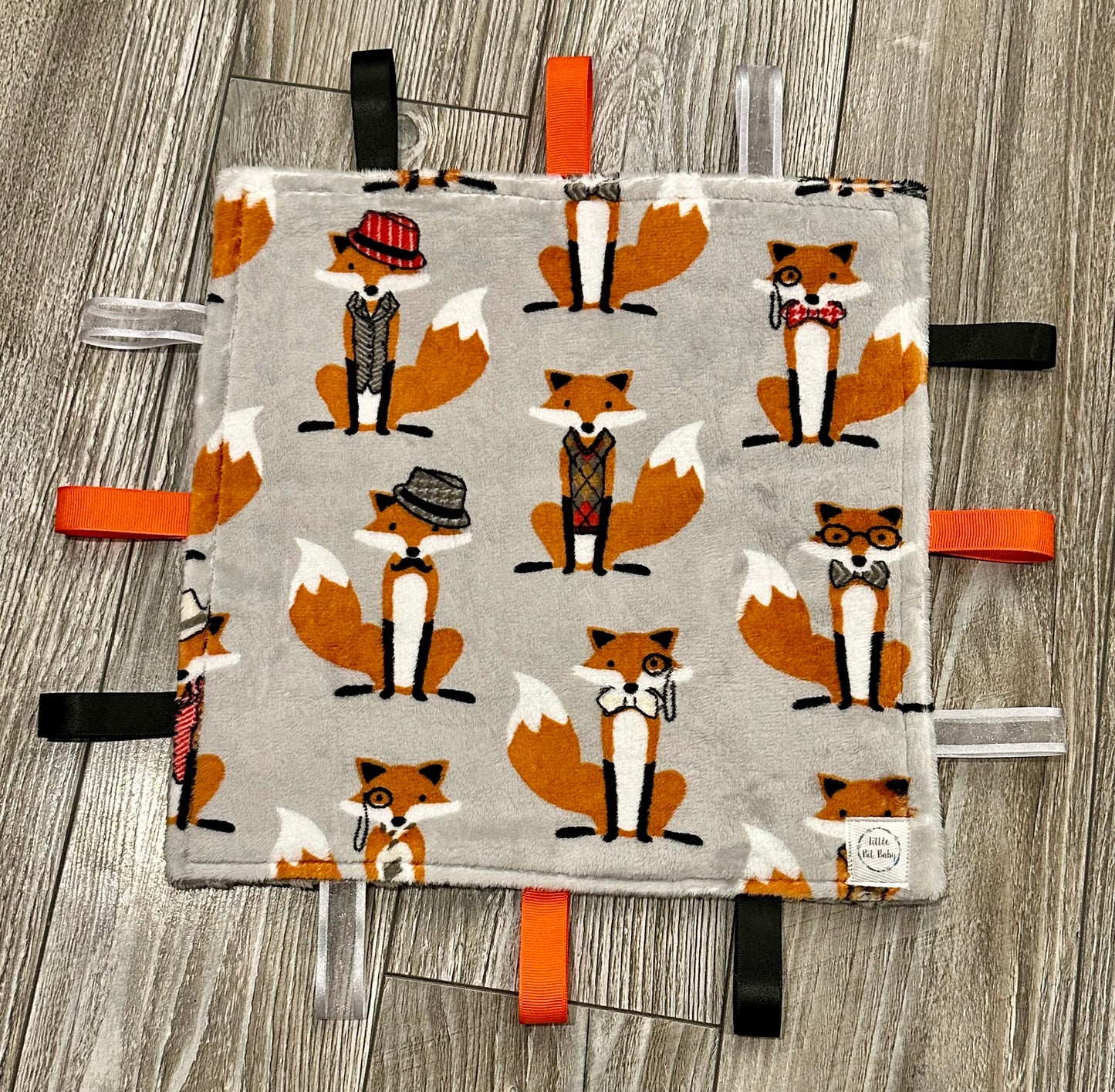 Grey with Rusty Foxes WITH Crinkle