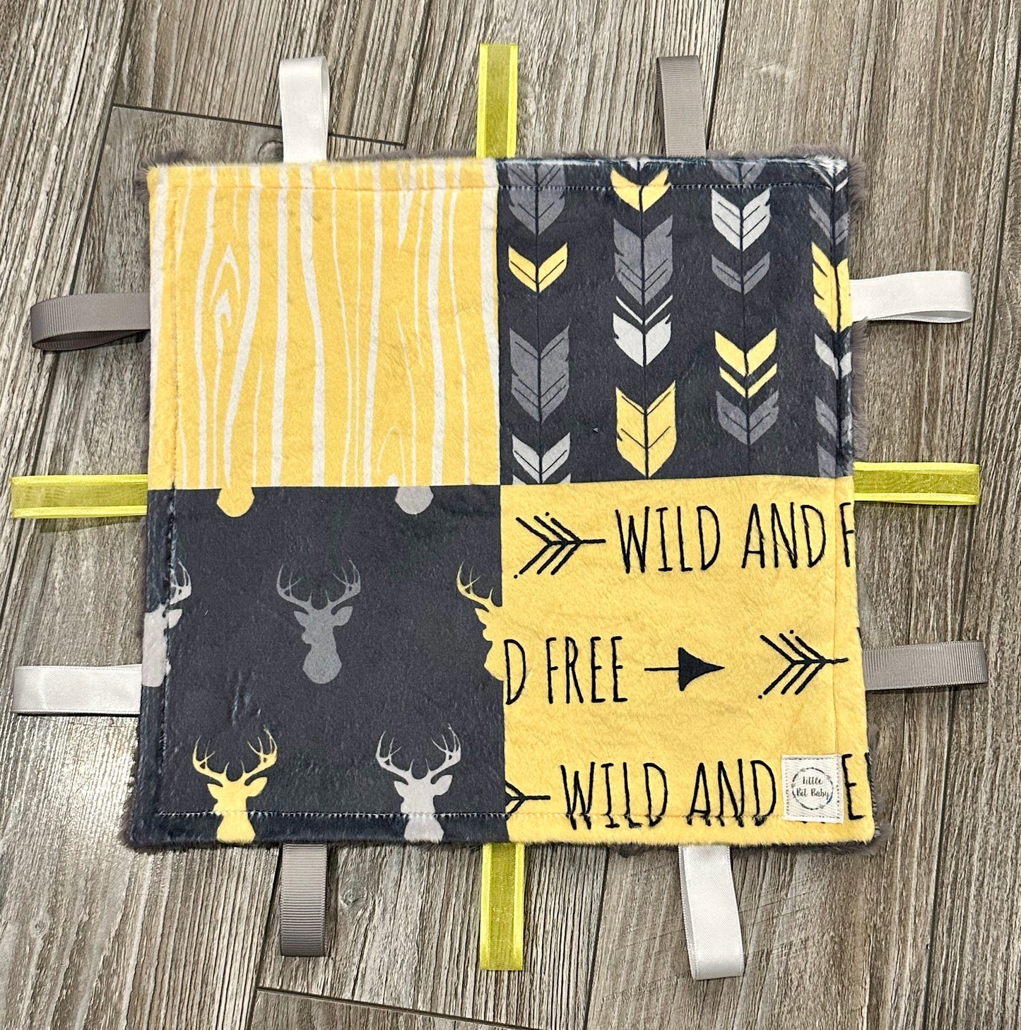 Yellow and Grey Bucks WITH Crinkle (Print 3)