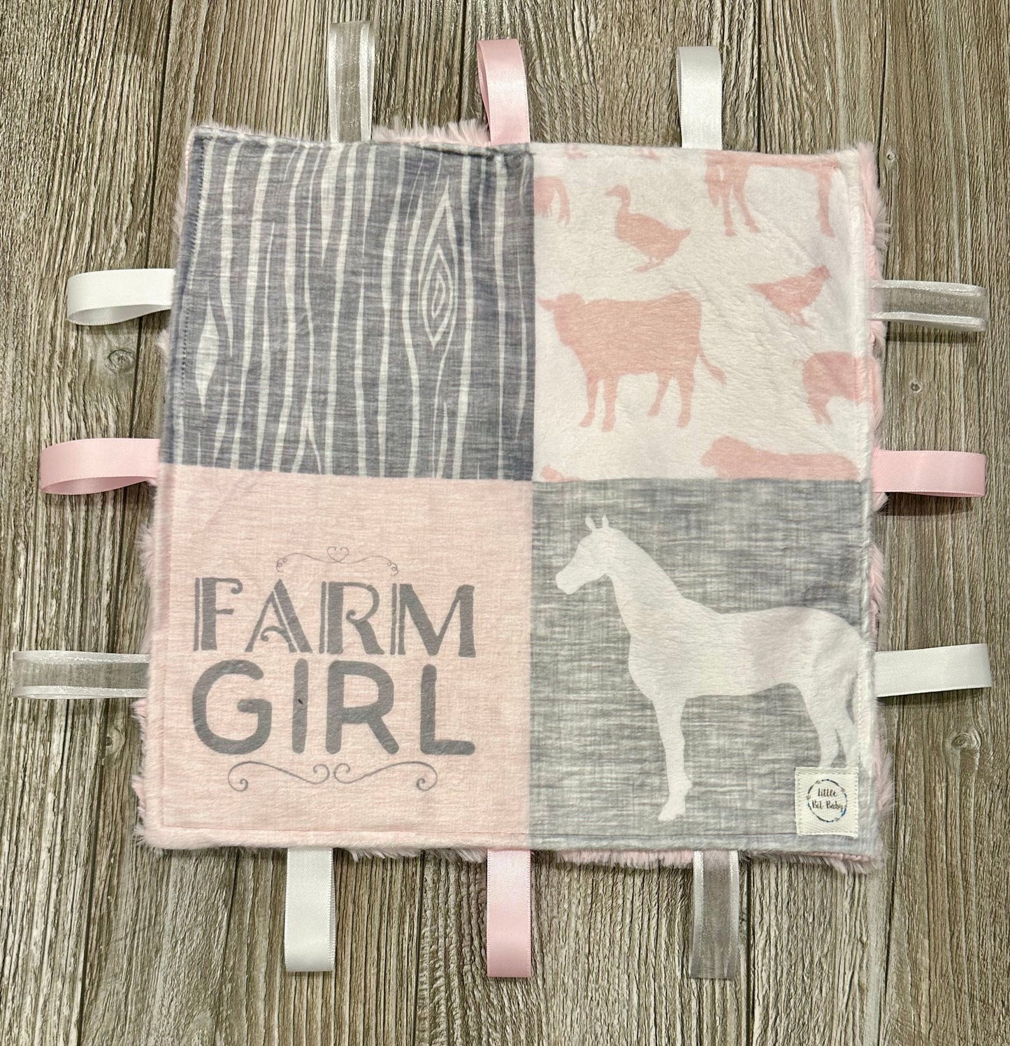 Pink Farm Girl (Print 4) WITH Crinkle