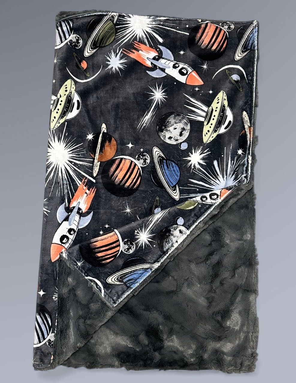 Dark Grey Outer Space