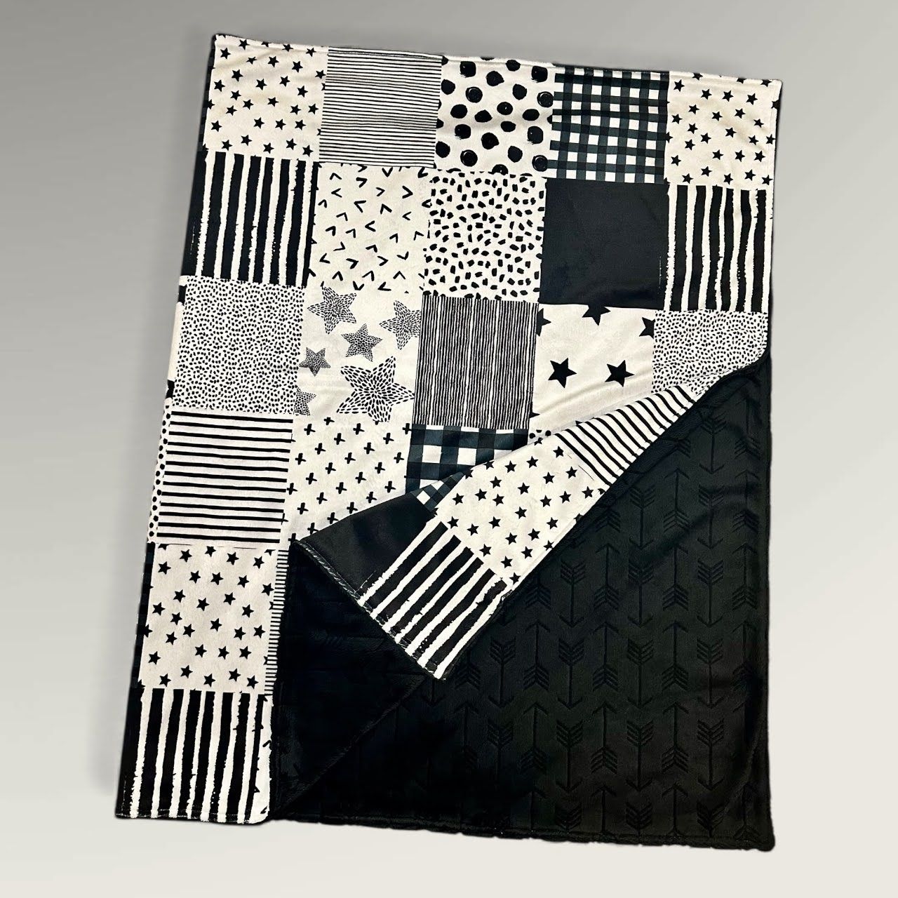 Black and White Designs - CRIB SIZE