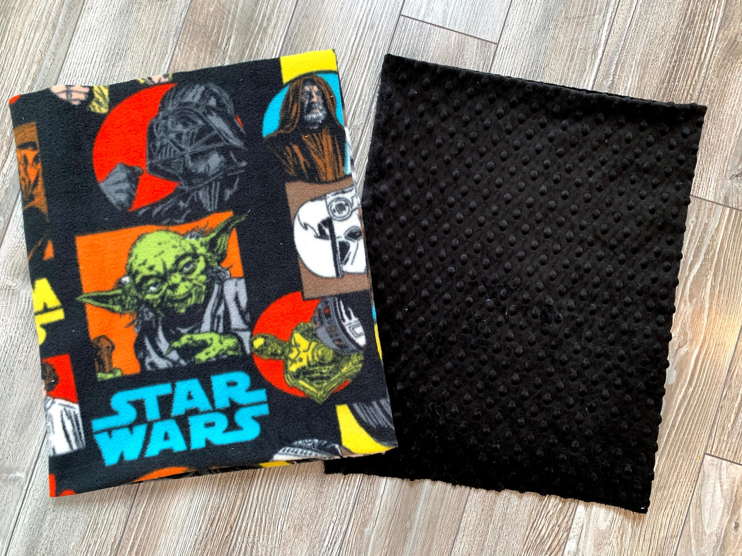Black Star Wars CRIB SIZE