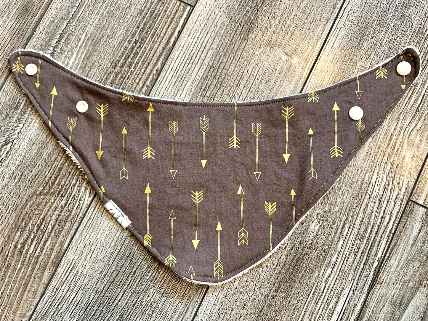 Brown with Gold Arrows