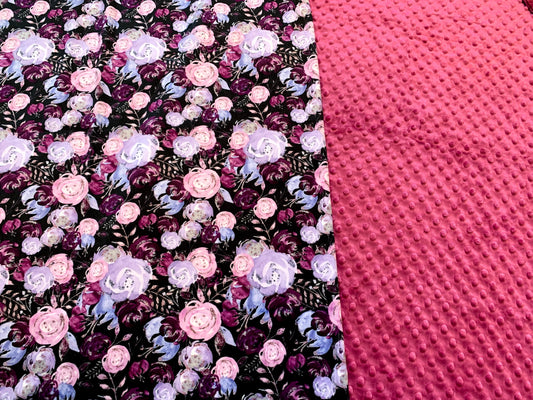 Violet and Raspberry Florals
