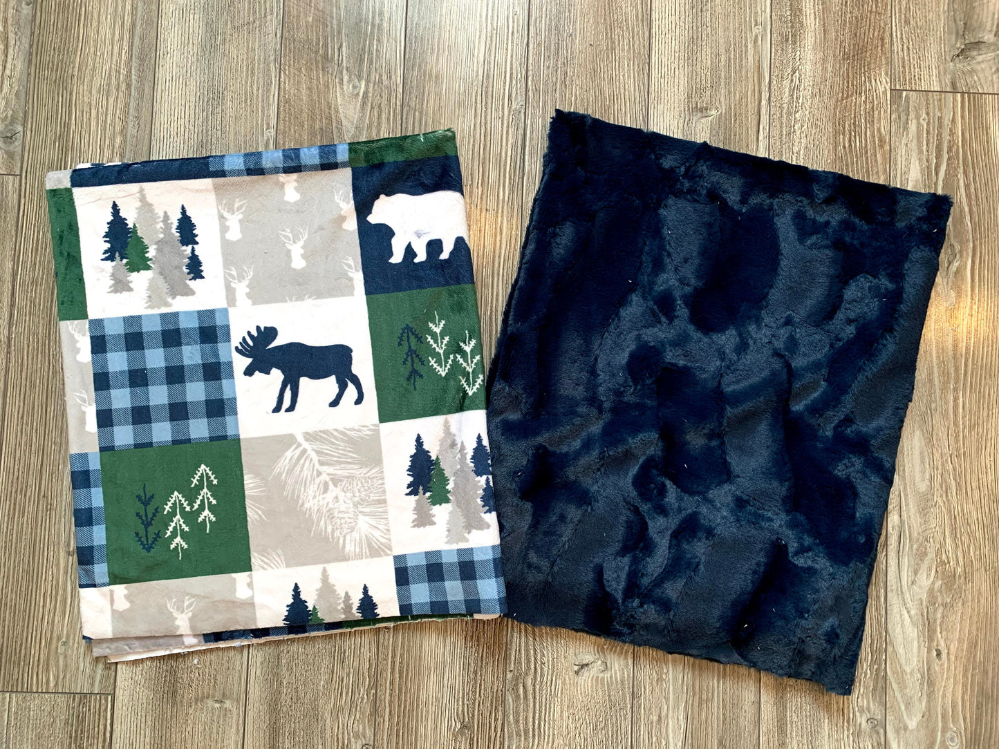 Navy and Green Forest Animals