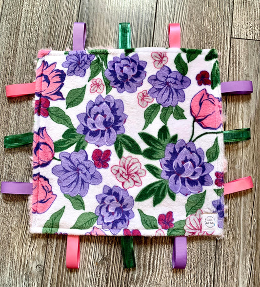 Purple and Pink Florals WITH Crinkle