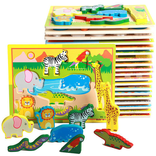 Cartoon Puzzle Board
