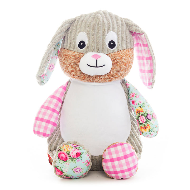 Pink Patchwork Bunny