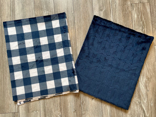Navy Blue Buffalo Plaid