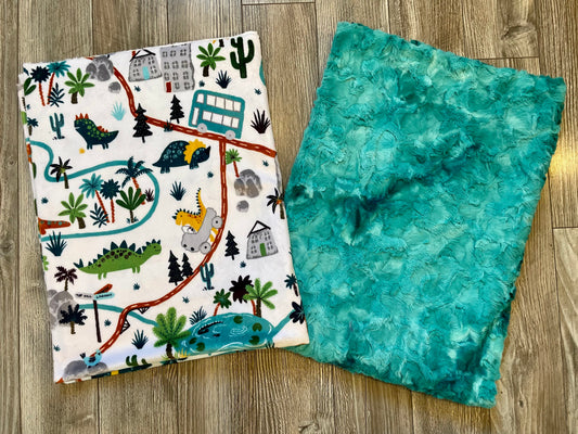 Teal Dino Land