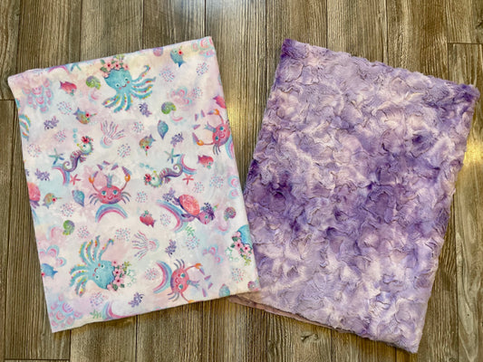 Pastel Purple Sea Creatures