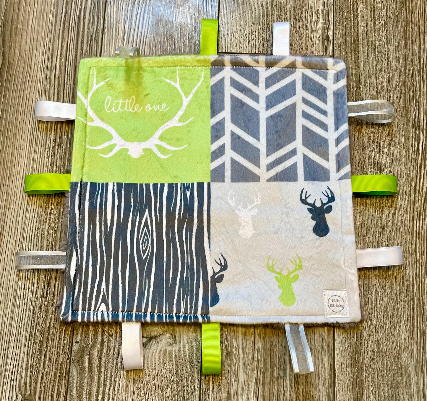 Lime and Grey Bucks WITH Crinkle (Print 4)