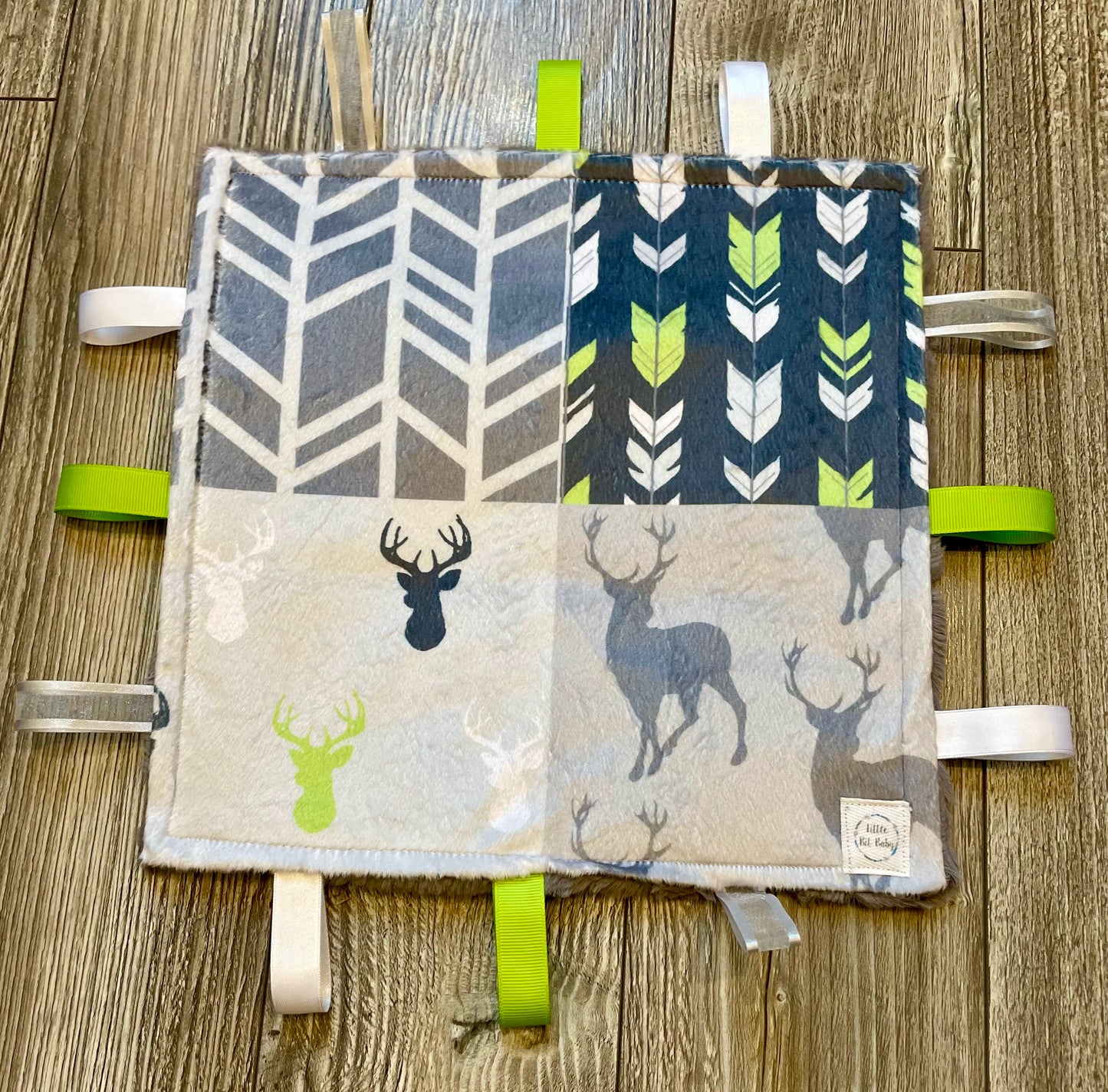 Lime and Grey Bucks WITH Crinkle (Print 3)