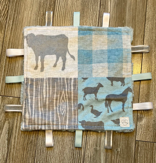 Baby Blue Farm Life WITH Crinkle (Print 2)