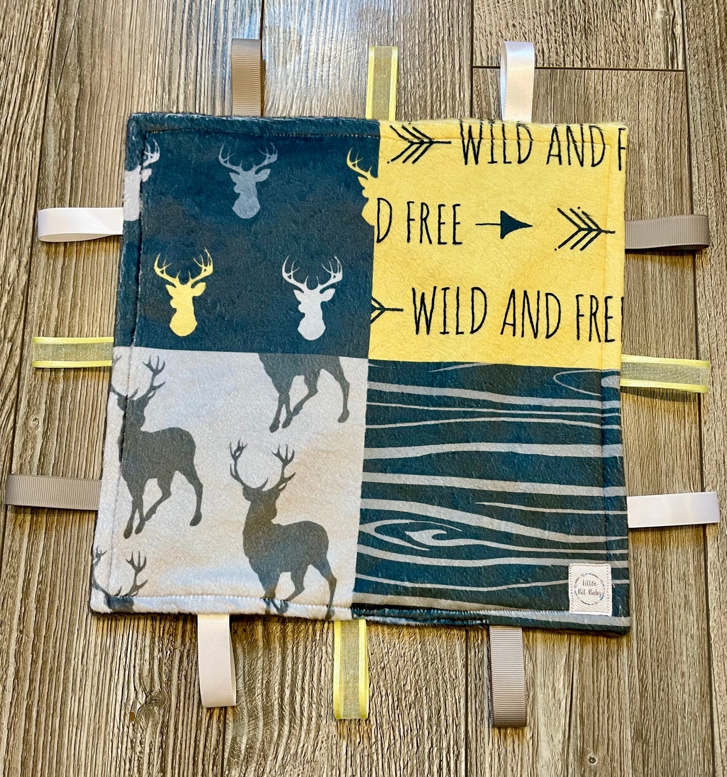 Yellow and Grey Bucks WITH Crinkle (Print 2)