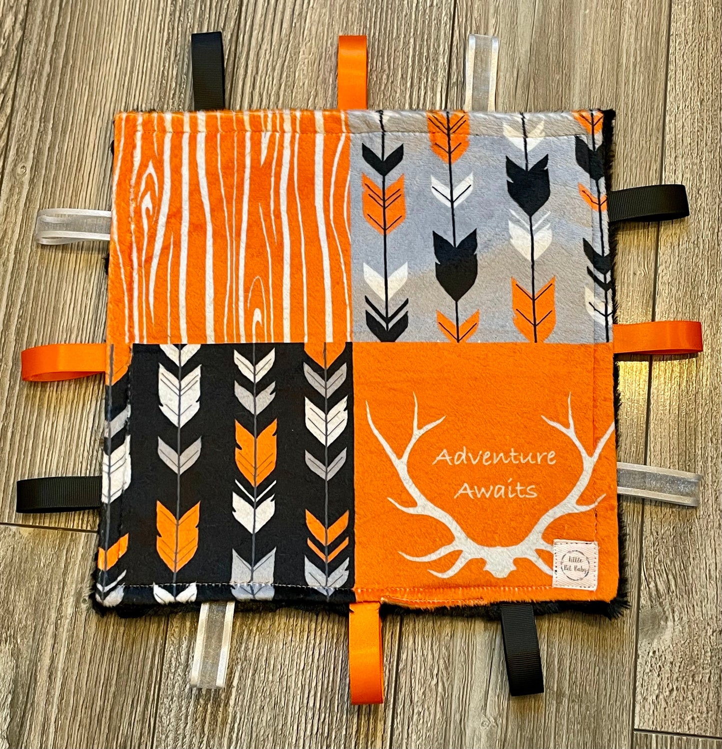 Black and Orange Arrows WITH Crinkle (Print 1)