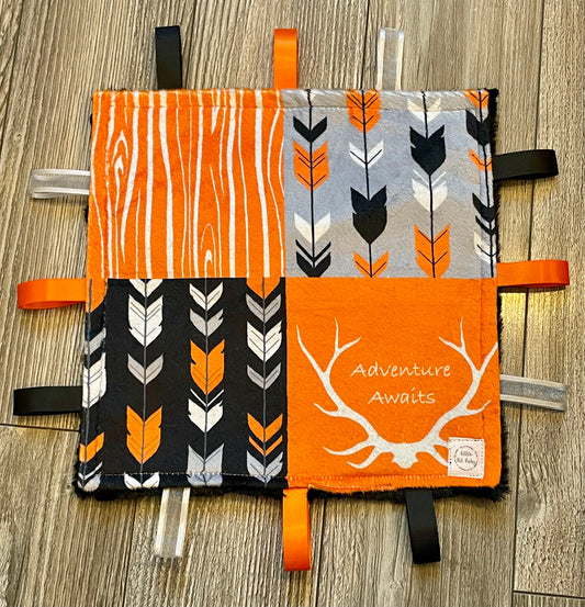 Black and Orange Arrows WITH Crinkle (Print 1)