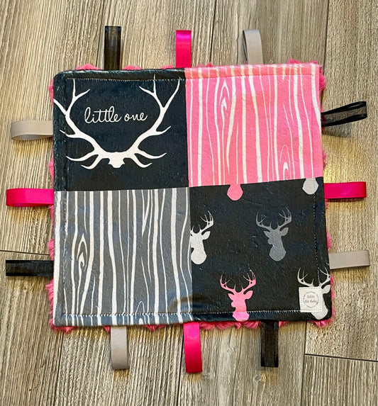 Fuchsia Pink Bucks WITH Crinkle (Print 5)