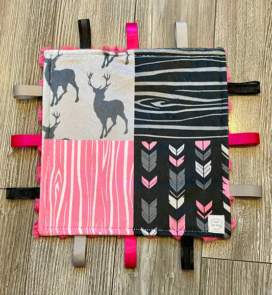 Fuchsia Pink Bucks WITH Crinkle (Print 3)