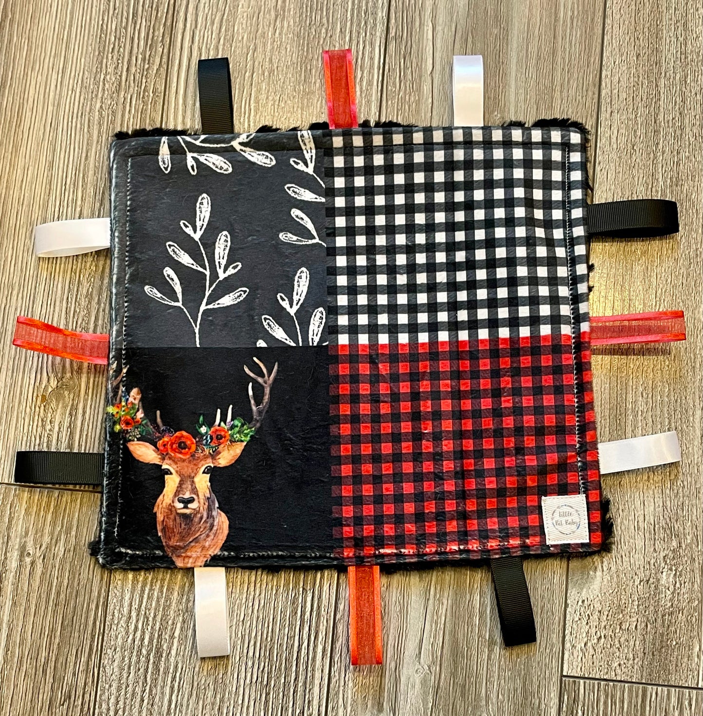 Red and Black Bucks WITH Crinkle (Print 1)