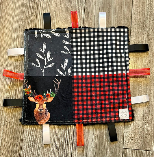 Red and Black Bucks WITH Crinkle (Print 1)