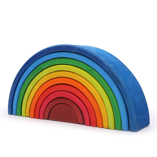 10pc Large Rainbow Stacker