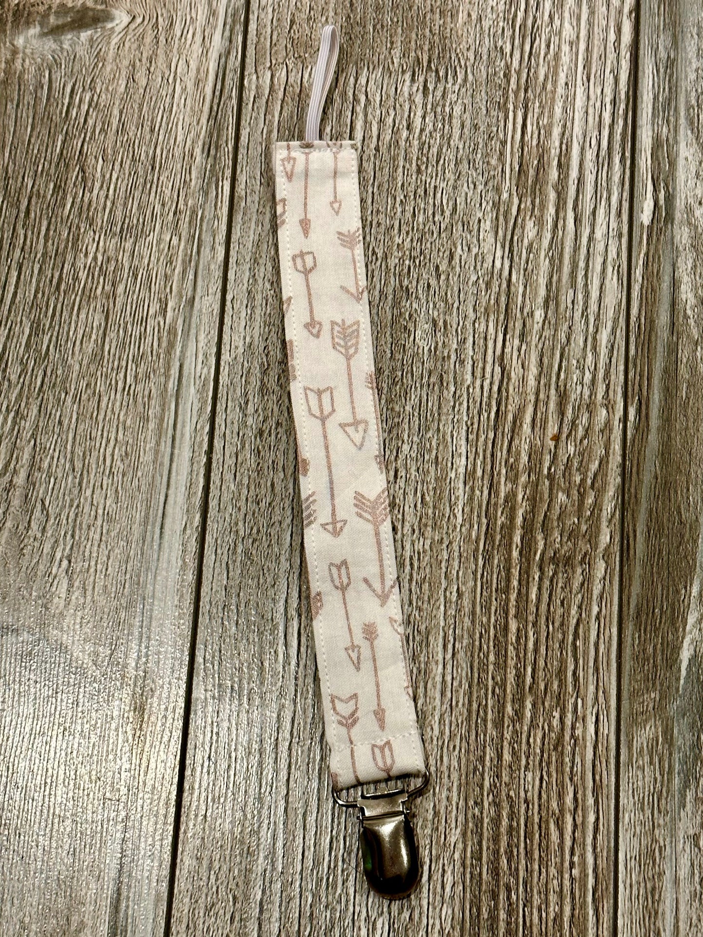 White with Rose Gold Arrows