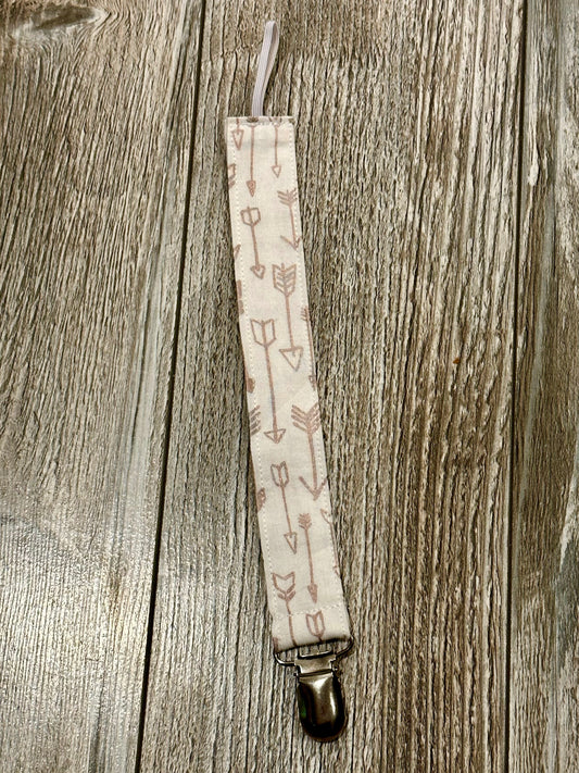 White with Rose Gold Arrows