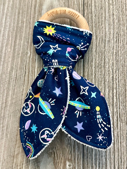 Navy and Pink Spaceships