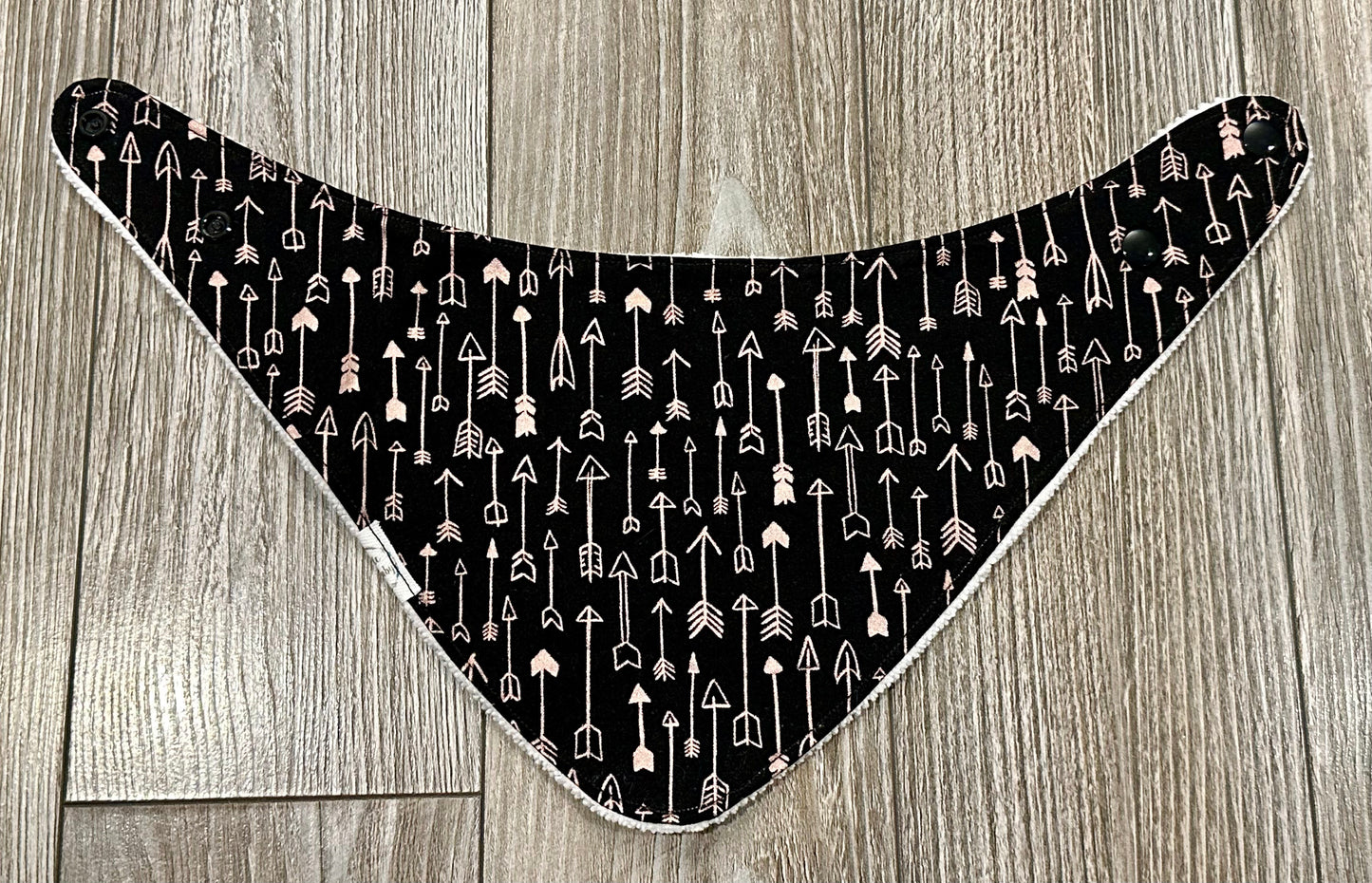 Black and Rose Gold Arrows