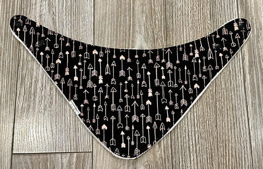 Black and Rose Gold Arrows