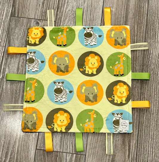 Green Safari Animals WITH Crinkle