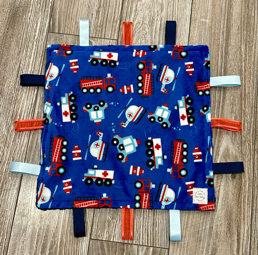 Royal Blue Rescue Vehicles WITH Crinkle (Print 3)