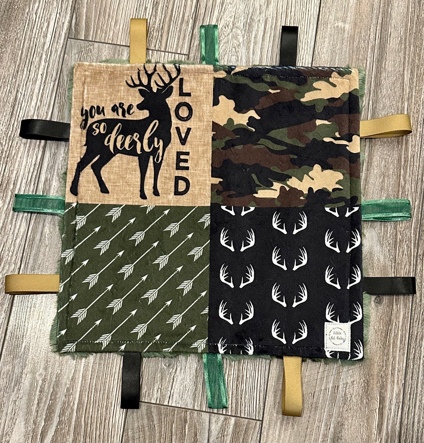 Camo You are Deerly Loved WITH Crinkle