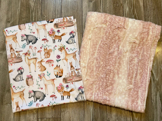 Girly Woodlands (Fawn Backing)