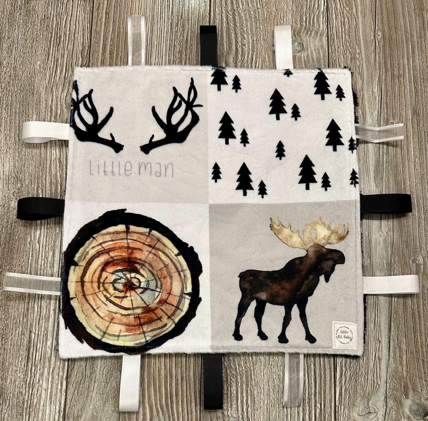 Black and White Forest (Print 4)  WITH Crinkle