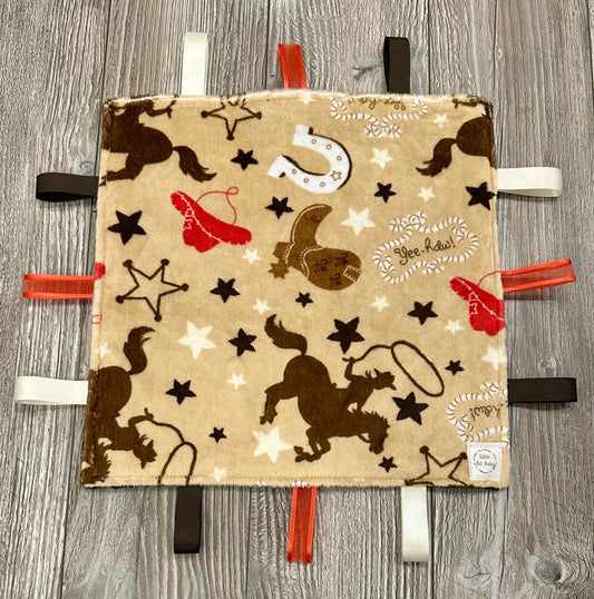 Brown and Red Cowboy WITH Crinkle